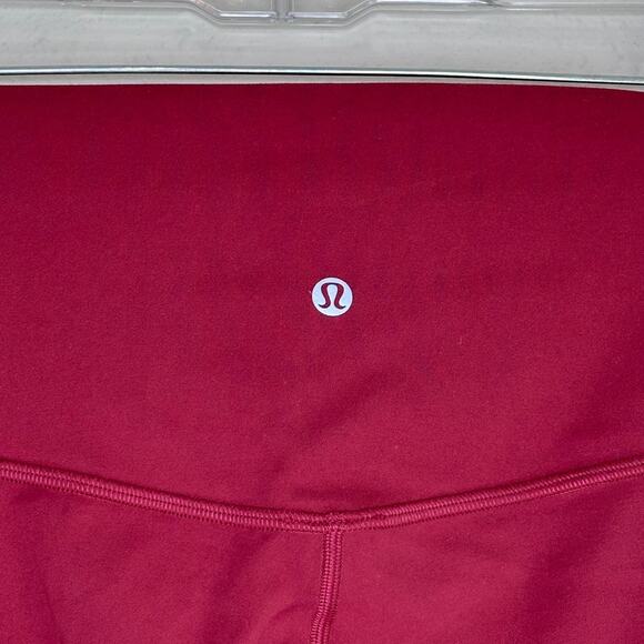 Lululemon Align High-Rise Crop 21" Inseam Legging, Chianti, Size 8 - Picture 6 of 9